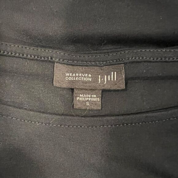 J. Jill black wearever slip dress. Size small - Picture 3 of 8